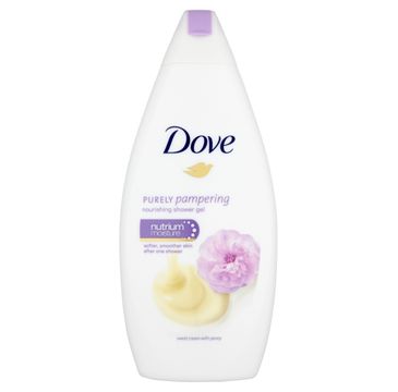 Dove Purely Pampering Cream & Peony kremowy żel pod prysznic (500 ml)