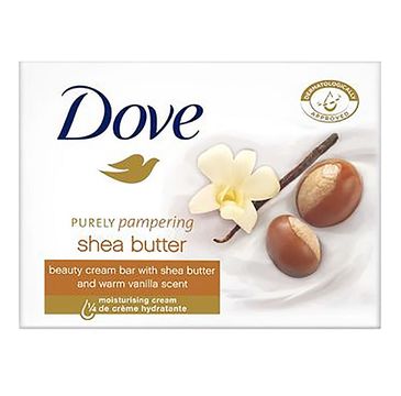 Dove Purely Pampering kremowe mydło w kostce Masło Shea z Wanilią 100g