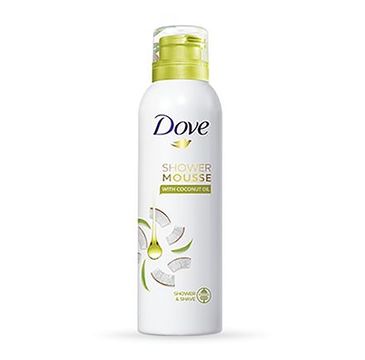 Dove Shower Mousse mus do mycia ciała z olejkiem kokosowym 200ml