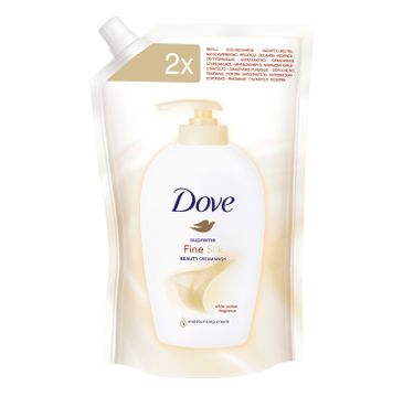 Dove Supreme Fine Silk mydło w płynie do każdego typu skóry zapas 500 ml