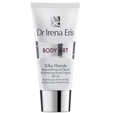 Dr Irena Eris Body Art Silky Hands regenerujący krem do rąk rozjaśniający przebarwienia SPF20 Travel Size (25 ml)