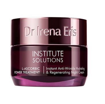 Dr Irena Eris Institute Solution L-ascorbic Power Treatment Instant Anti Wrinkle Hydrating & Regenerating Night Cream nawilżająco-odżywczy krem przeciwzmarszczkowy na noc (50 ml)