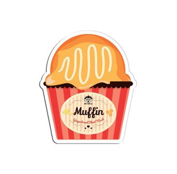 Dr. Mola – Gingerbread Muffin Sheet Mask oczyszczająco-nawilżająca maseczka w płachcie (23 ml)