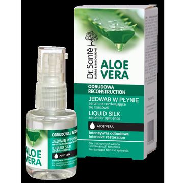 Dr. Sante Aloe Vera serum-jedwab w płynie na rozdwajające końcówki włosów 30 ml