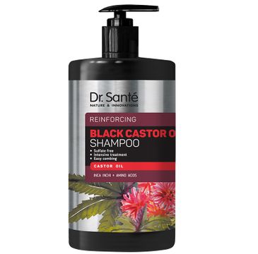 Dr. Sante Black Castor Oil Shampoo regenerujący szampon do włosów z olejem rycynowym 1000ml