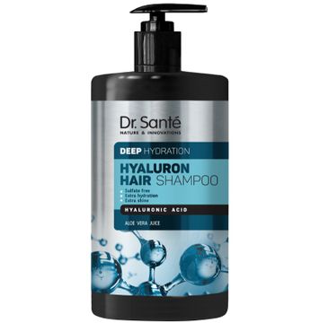 Dr. Sante Hyaluron Hair Shampoo nawilżający szampon do włosów z kwasem hialuronowym 1000ml
