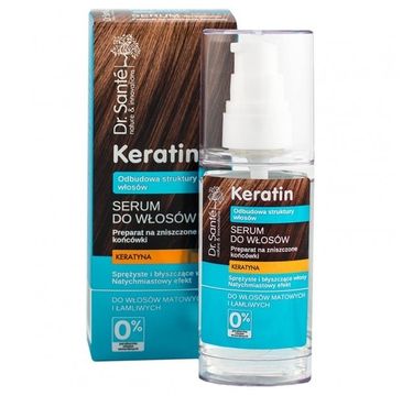 Dr. Sante Keratin Hair serum do włosów łamliwych i matowych odbudowujące 50 ml