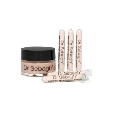 Dr Sebagh Breakout Cream krem dla skóry tłustej 50ml + Breakout Powder puder 5x1,95g