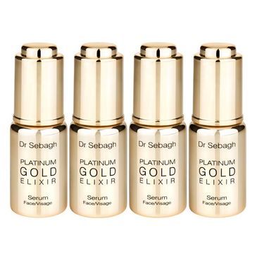 Dr Sebagh Platinum Gold Elixir Serum odmładzające serum do twarzy 4x10ml