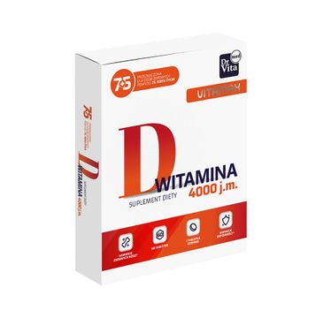 Dr Vita Vitamax Witamina D 4.000 j.m suplement diety (60 tabletek)