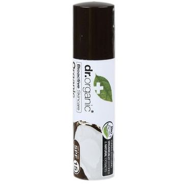 Dr.Organic Virgin Coconut Oil Lip Balm SPF15 odżywczo-nawilżający balsam do suchych ust 5.7ml