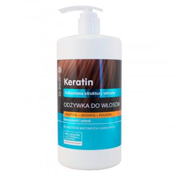 Dr.Sante Keratin Hair odżywka odbudowująca do włosów łamliwych i matowych 1000 ml