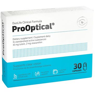 Duolife Clinical Formula ProOptical suplement diety 30 kapsułek