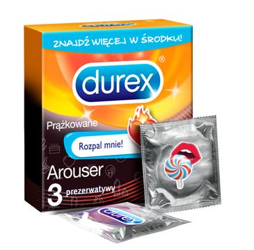 Durex Arouser Emoji prezerwatywy (3 szt.)