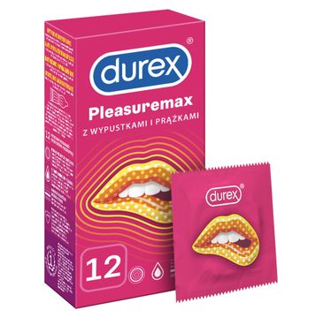 Durex Pleasuremax prezerwatywy prążkowany (12 szt.)