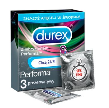 Durex Preforma Emoji prezerwatywy opóźniające wytrysk Emoji (3 szt.)