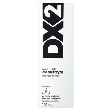 DX2 – Szampon dla mężczyzn przeciw siwieniu ciemnych włosów (150 ml)