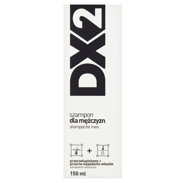 DX2 – Szampon dla mężczyzn przeciwłupieżowy + przeciw wypadaniu włosów (150 ml)