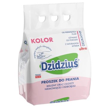 Dzidziuś proszek do prania bielizny odzieży niemowlęcej kolor 3 kg