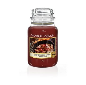 Yankee Candle – Świeca zapachowa duży słój Crisp Campfire Apples (623 g)