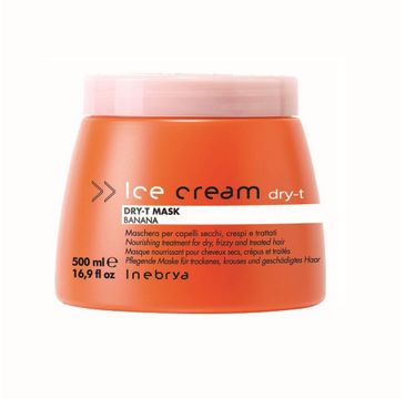 Inebrya Ice Cream Dry-T Mask maska odżywczo-rekonstruująca do włosów suchych (500 ml)