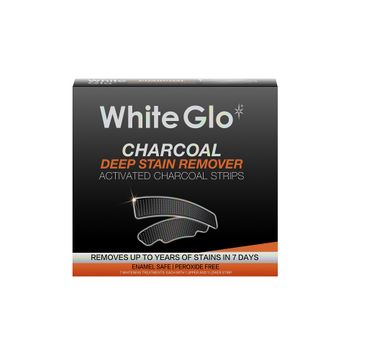 White Glo – Charcoal Teeth Whitening Strips paski wybielające z aktywnym węglem (7 szt.)