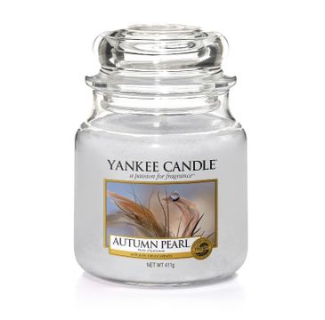 Yankee Candle – Świeca zapachowa średni słój Autumn Pearl (411 g)