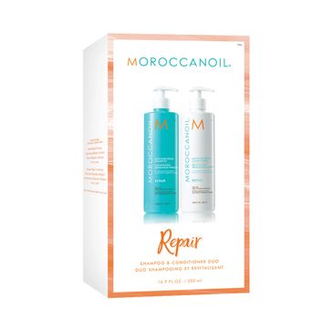 Moroccanoil Duo Pack Odbudowa (zestaw szampon 500 ml + odżywka 500 ml)