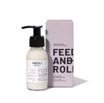 Veoli Botanica maseczka gommage z efektem rozświetlającym Feed And Roll Mask (90 ml)