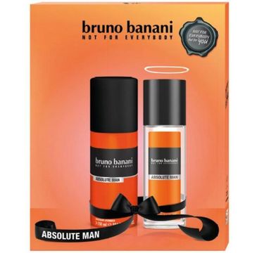 Bruno Banani – zestaw prezentowy Absolute Man – dezodorant spray (150 ml) + perfumowany dezodorant z atomizerem (75 ml)