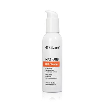 Silcare – Max Hand Gel Cleaner oczyszczający żel do dłoni Papaya (150 ml)