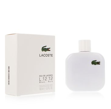 Eau De Lacoste L.12.12 Blanc woda toaletowa spray 100ml