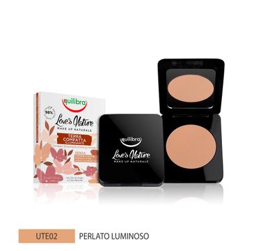 Equilibra Love's Nature Compact Bronzing Powder puder brązujący 02 Pearly Bright (8.5 g)