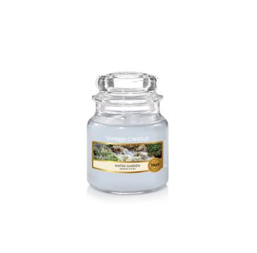 Yankee Candle – Świeca zapachowa mały słój Water Garden (104 g)