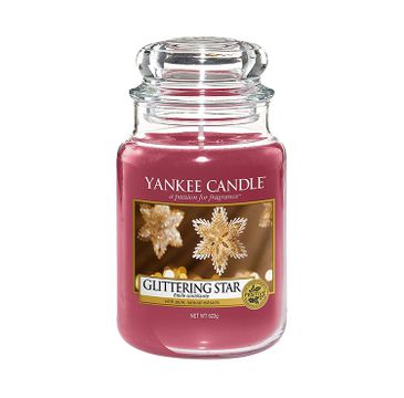 Yankee Candle Świeca zapachowa duży słój Glittering Star 623g
