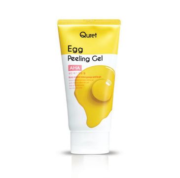 Quret – Egg Peeling Gel peelingujący żel do twarzy z kwasem AHA (150 ml)