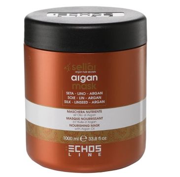Echosline Seliar Argan odżywcza maska do włosów z olejkiem arganowym (1000 ml)
