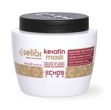 Echosline Seliar Keratin wzmacniająca maska do włosów z keratyną (500 ml)