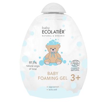 Ecolatier Baby Pieniący się żel dla niemowląt 3+DOY-PACK (250 ml)