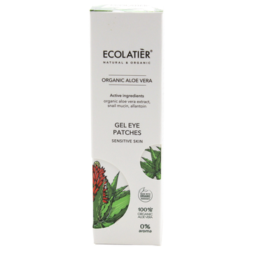 Ecolatier Organic Aloe Vera żel pod oczy ze śluzem ślimaka cera wrażliwa (30 ml)