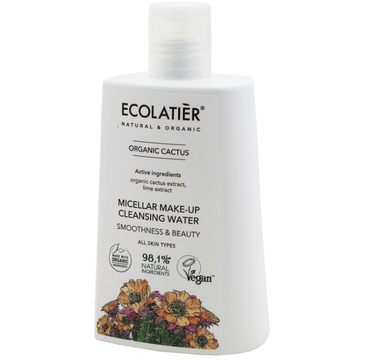 Ecolatier Organic Cactus woda micelarna do demakijażu twarzy każdy rodzaj cery (250 ml)