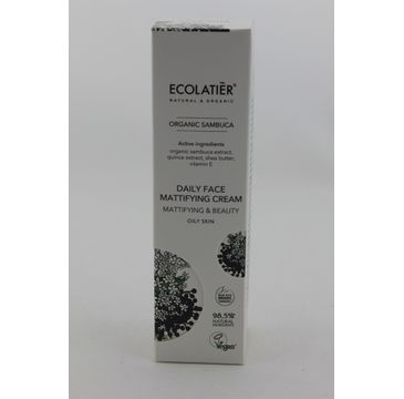 Ecolatier Organic Sambuca krem matujący na dzień (50 ml)