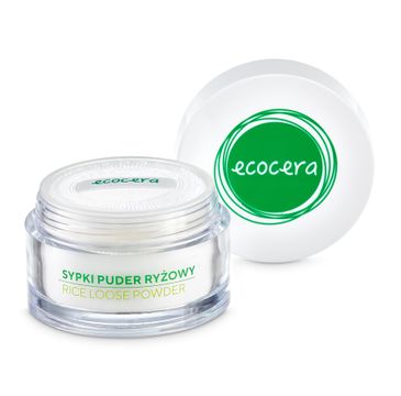 Ecocera puder ryżowy do twarzy sypki - Fixer 15 g