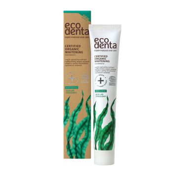 Ecodenta Certified Organic Whitening Toothpaste wybielająca pasta do zębów ze spiruliną (75 ml)