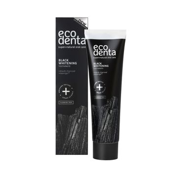 Ecodenta Black Whitening Toothpaste czarna pasta do zębów wybielająca z węglem (100 ml)