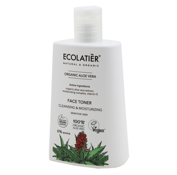 Ecolatier Organic Aloe Vera tonik nawilżający do twarzy cera wrażliwa (250 ml)