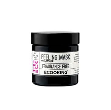 Ecooking Peeling Mask głęboko oczyszczająca maseczka złuszczająca do twarzy z kwasami AHA (50 ml)