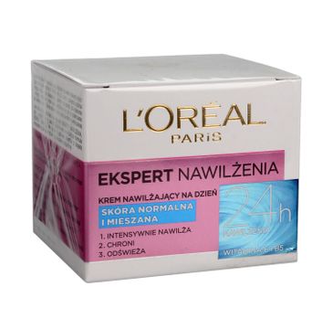 L'Oreal Ekspert Nawilżenia krem nawilżający na dzień do skóry normalnej i mieszanej (50 ml)