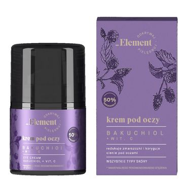 Element Krem pod oczy, bakuchiol + wit. C (30 ml)