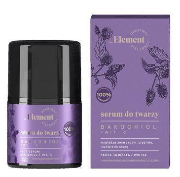 Element Serum do twarzy, bakuchiol + wit.C (30 ml)